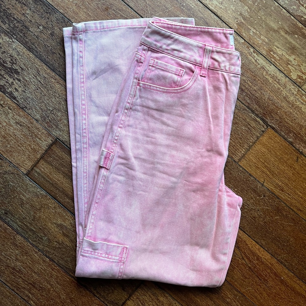 Pink Cargo Pants